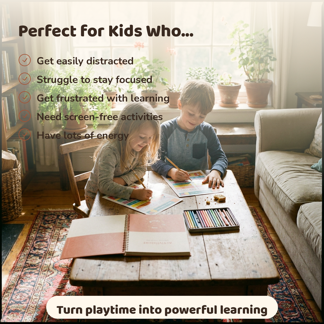 Perfect for kids who struggle to focus