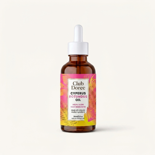 Club Doree Cyperus Rotundus Oil bottle